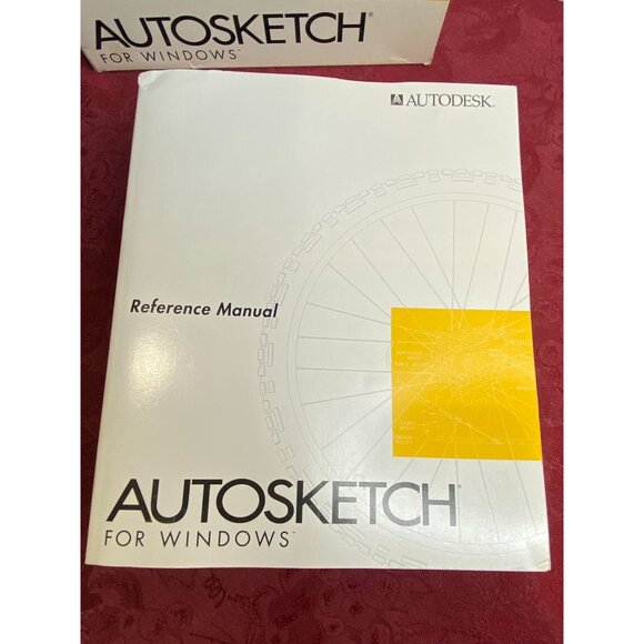 Autodesk AutoSketch For Windows 3.0 Complete Set With Manuals & Floppy Disks - Picture 8 of 14